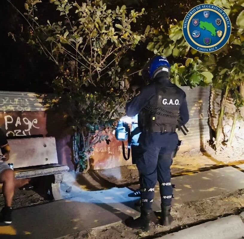 Detienen a dos mujeres sospechosas de herir con cuchillo a tres mujeres en Guanacaste. Foto MSP.