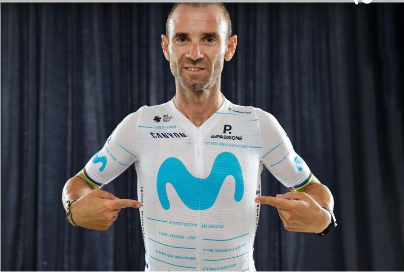 El ciclista español Alejandro Valverde fue el campeón de la Vuelta a España del 2019. Cortesía.