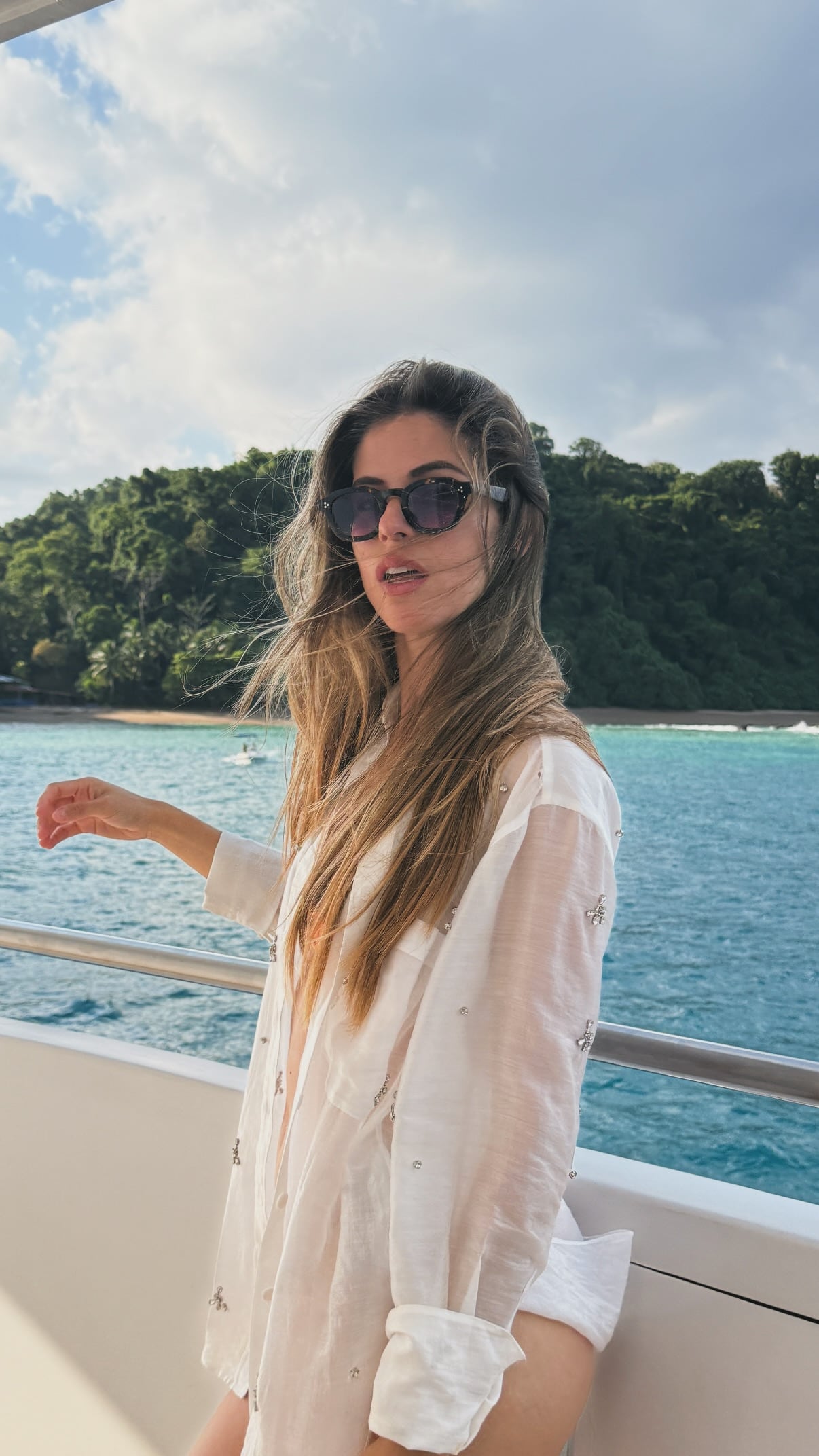 Stephanie Cayo compartió imágenes de su llegada a Costa Rica.