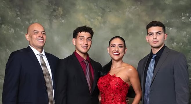 Daniel Drew, exesposo de Nancy Dobles y padre de sus hijos Daniel y Gabriel