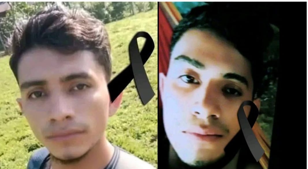Wayner Hilander Sequeira García de 24 años y Nicolás Daniel Orozco García de 20 años.