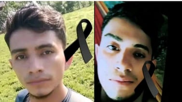 Ellos eran los jóvenes hermanos que fallecieron en túnel de Crucitas
