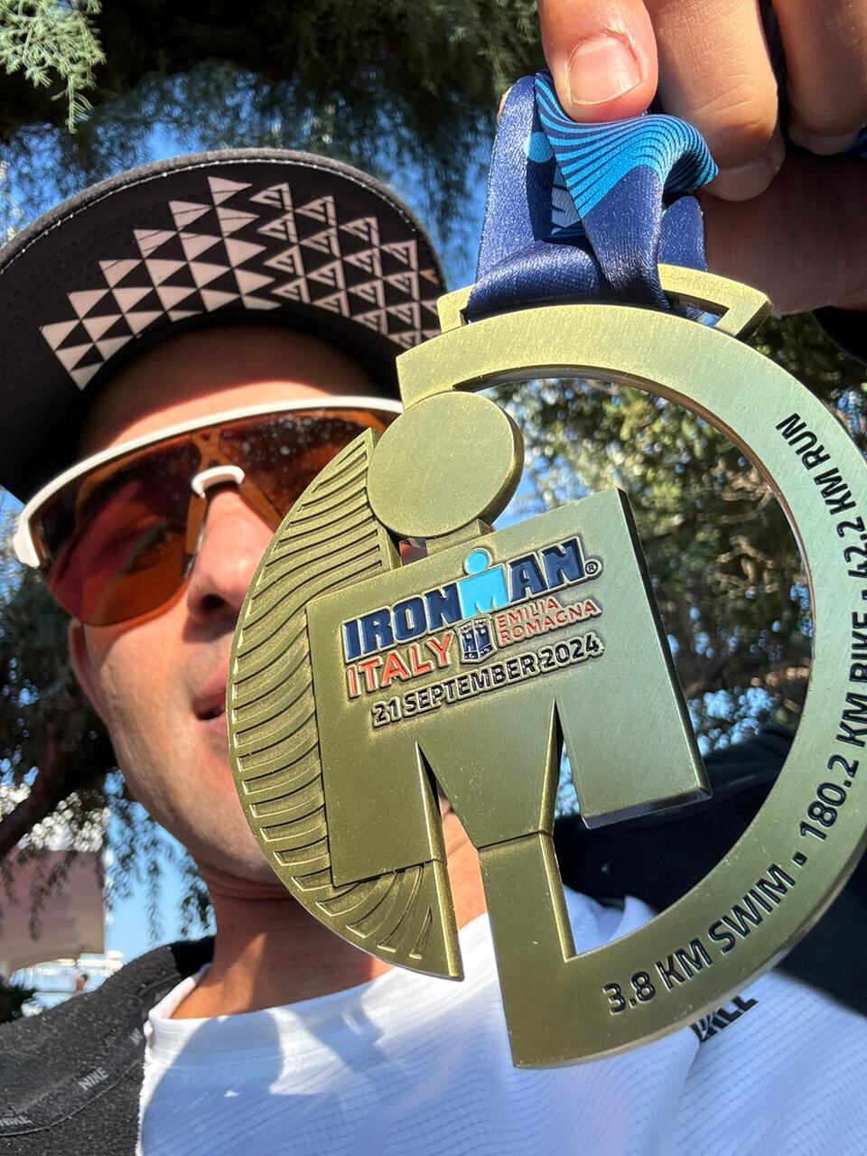 Federico guardará esta medalla con mucho cariño por el resto de su vida. Foto: Cortesía.