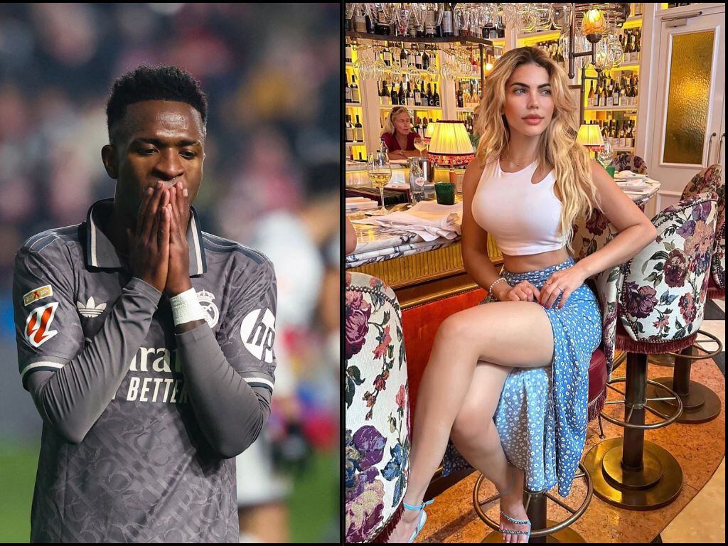 La modelo Day Magalhães compartió en redes las supuestas conversaciones que habría tenido con Vinicius Jr. (Quem/O Globo)