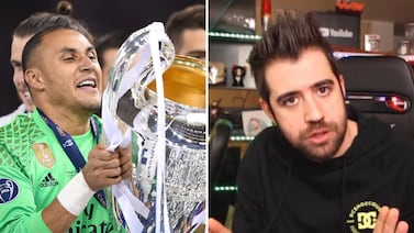 Keylor Navas: El youtuber Auroplay quiere ver al tico en el Barcelona, ¡vea lo que dijo en vivo!