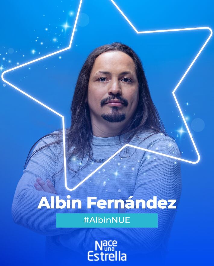 Albin Fernández, participante de Nace una estrella 2025
