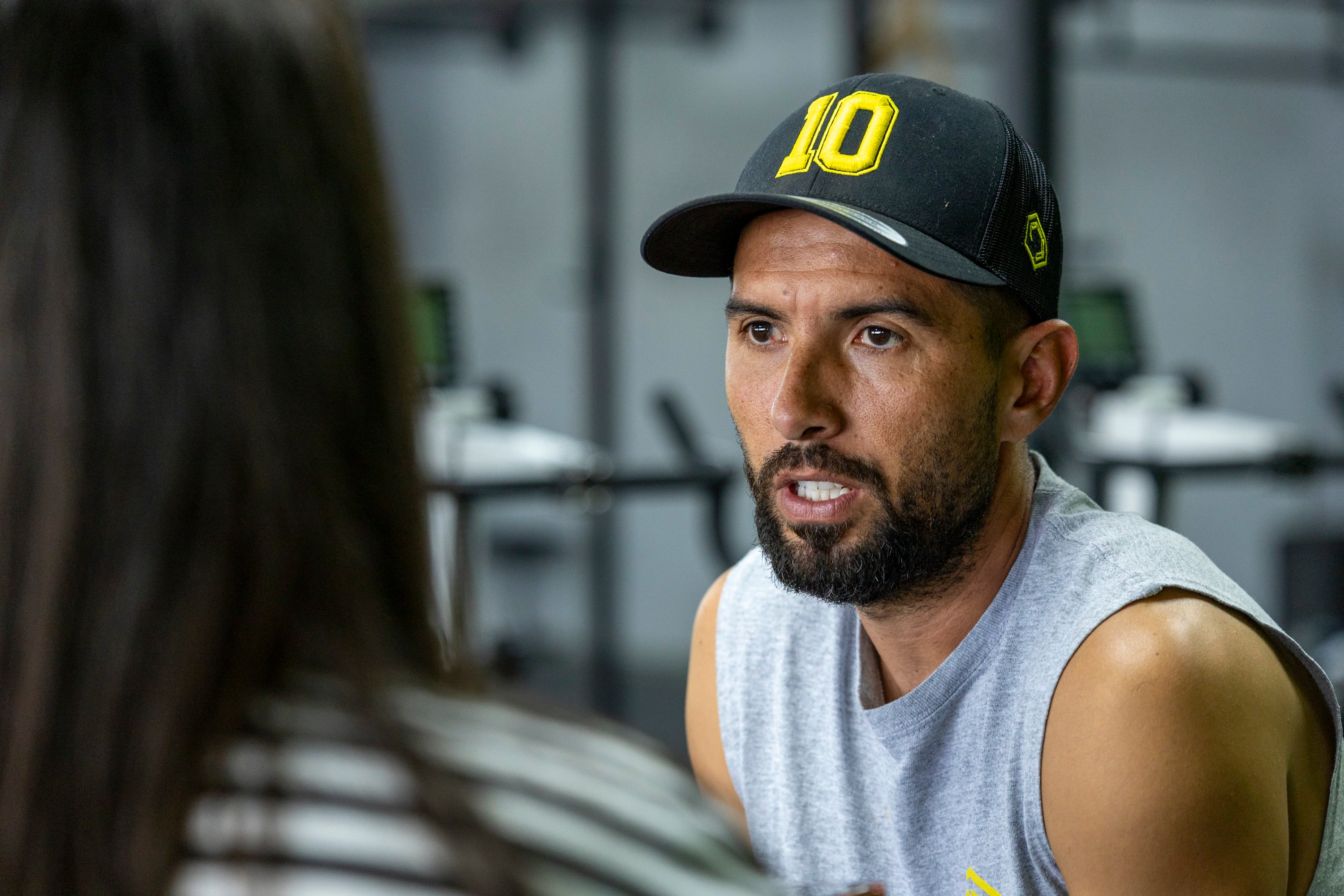 23/05/2025, San José, Escazú, Entrevista con el futbolista Marvin Angulo.