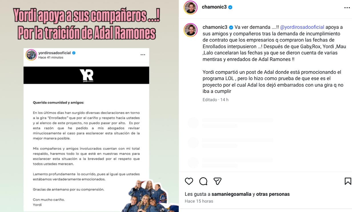 Otro Rollo, el reencuentro, con Adal Ramones y sus excompañeros del programa mexicano.