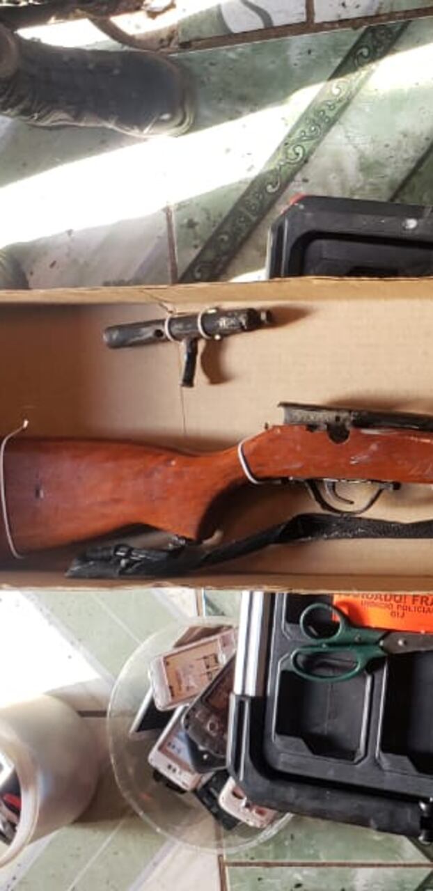 Detienen a hombre apellidado Rodríguez sospechoso de participar en asalto a un restaurante en Guápiles. Foto OIJ.