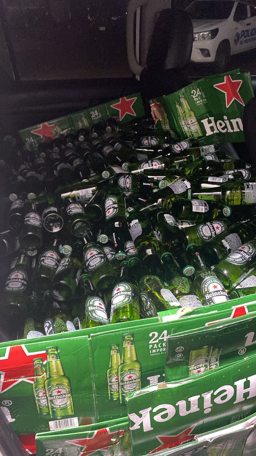 Decomiso de licores en las fronteras