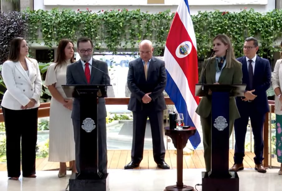 Juan Carlos Rojas en Casa Presidencial