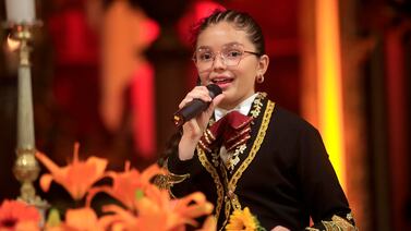 Sarita ya creció y en plena adolescencia le dedicó una canción a su “primer amor”