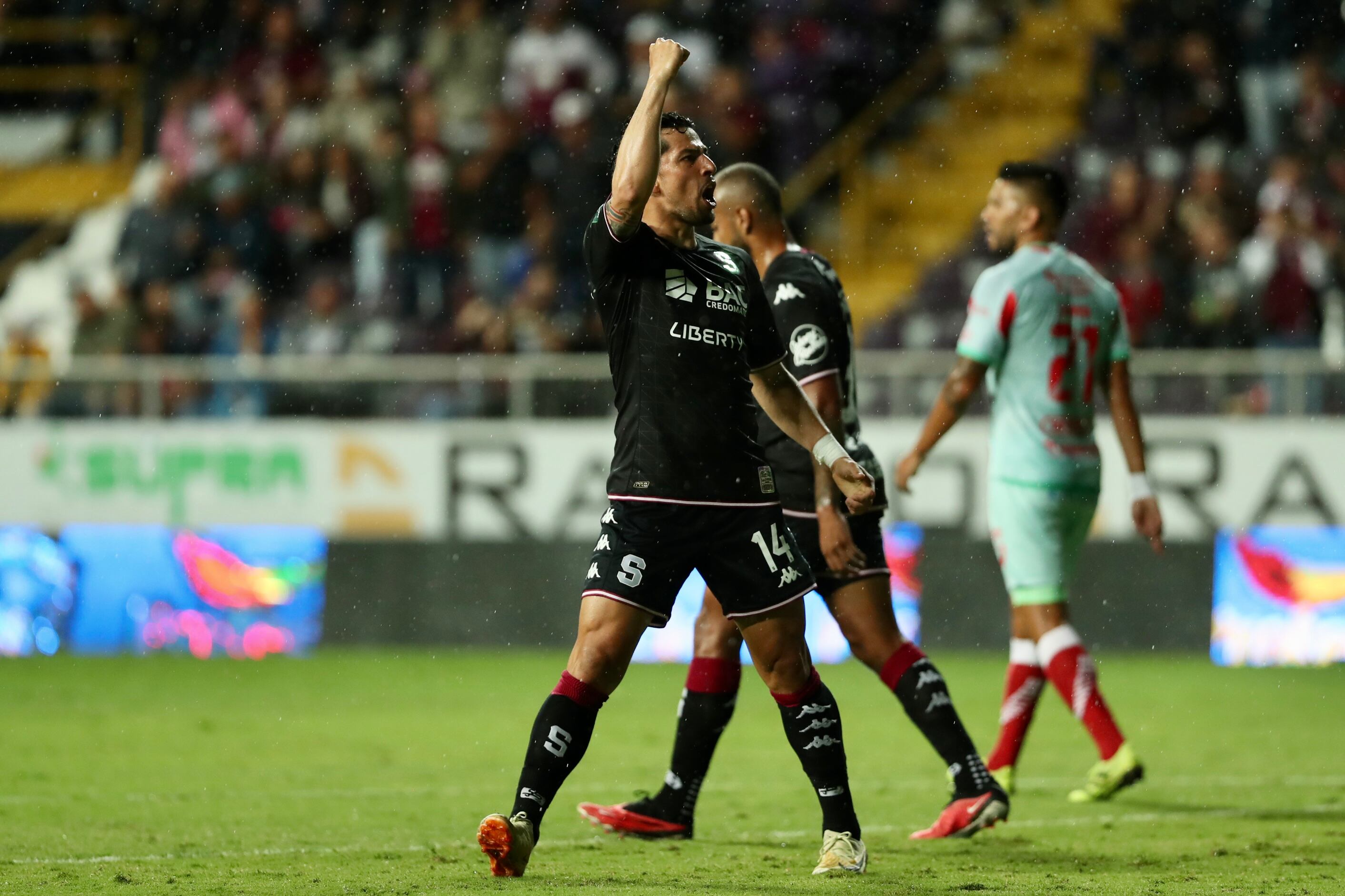 19/09/2023, San José, Tibas, Estadio Ricardo Saprissa, partido de la jornada 11 entre el Deportivo Saprissa y el Santos de Guapiles.
