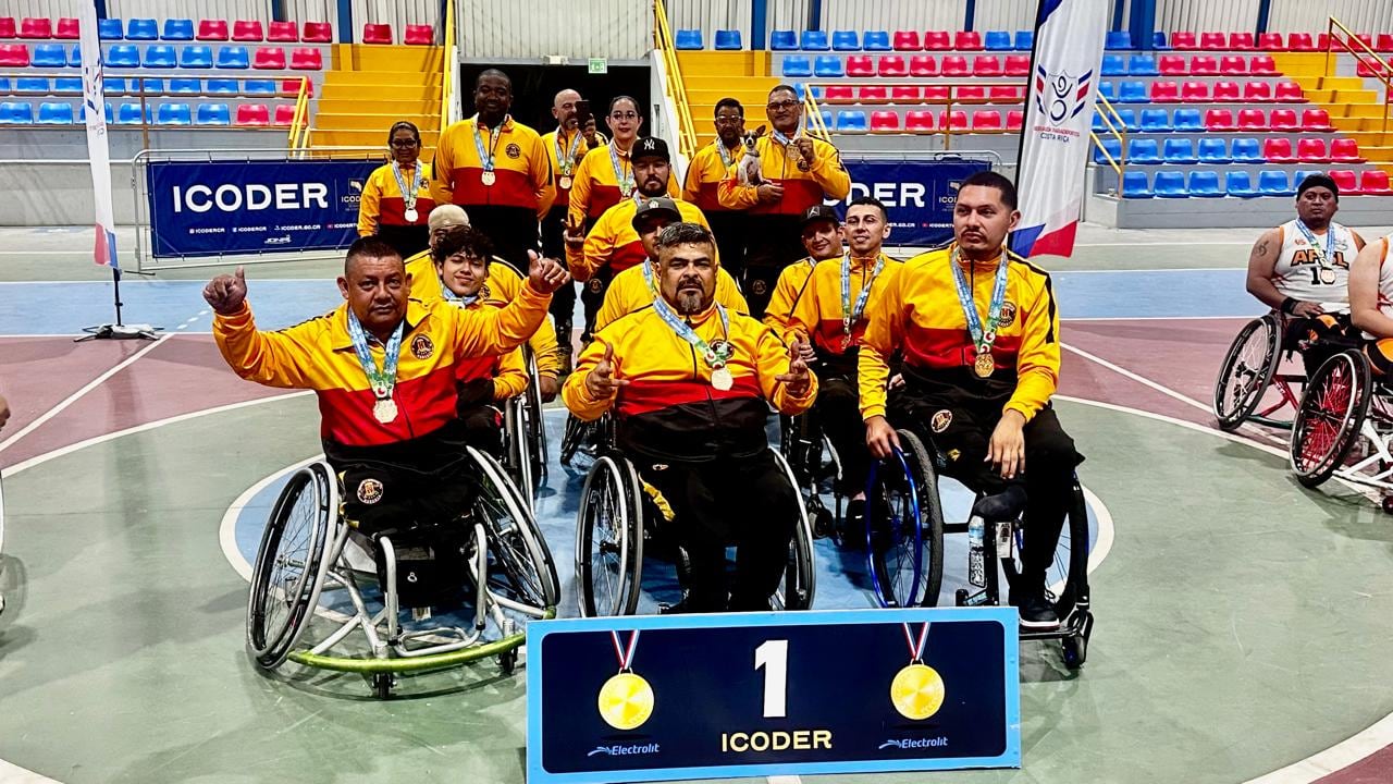 Heredia logró el tricampeonato en Limón 2026 en el baloncesto de los Juegos Paranacionales. Lograron el título en Alajuela 2023 y Guanacaste 2024.