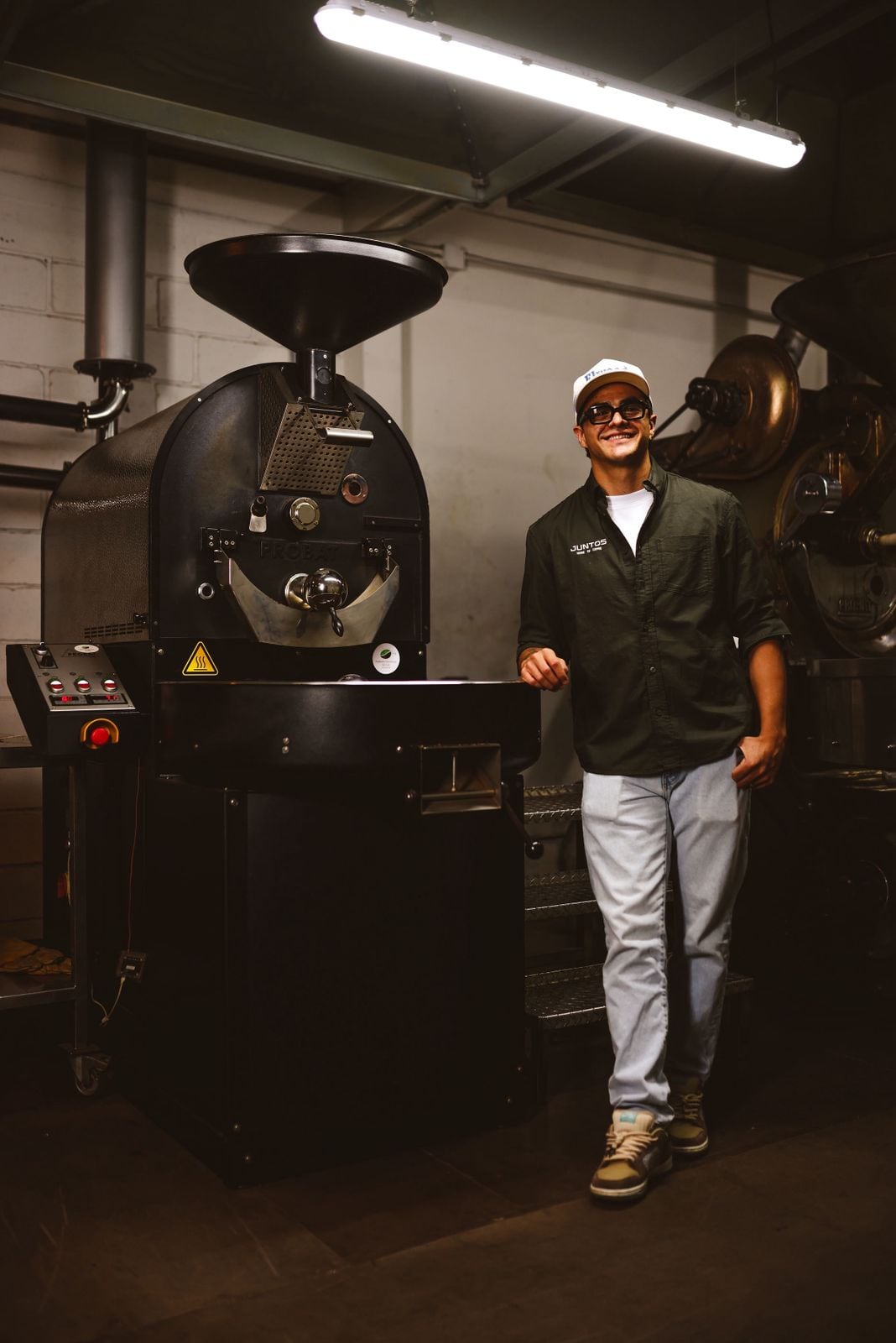 Diego Campos, José Pablo Gil y Jorge Luis Rendón son los socios de Juntos House of Coffee