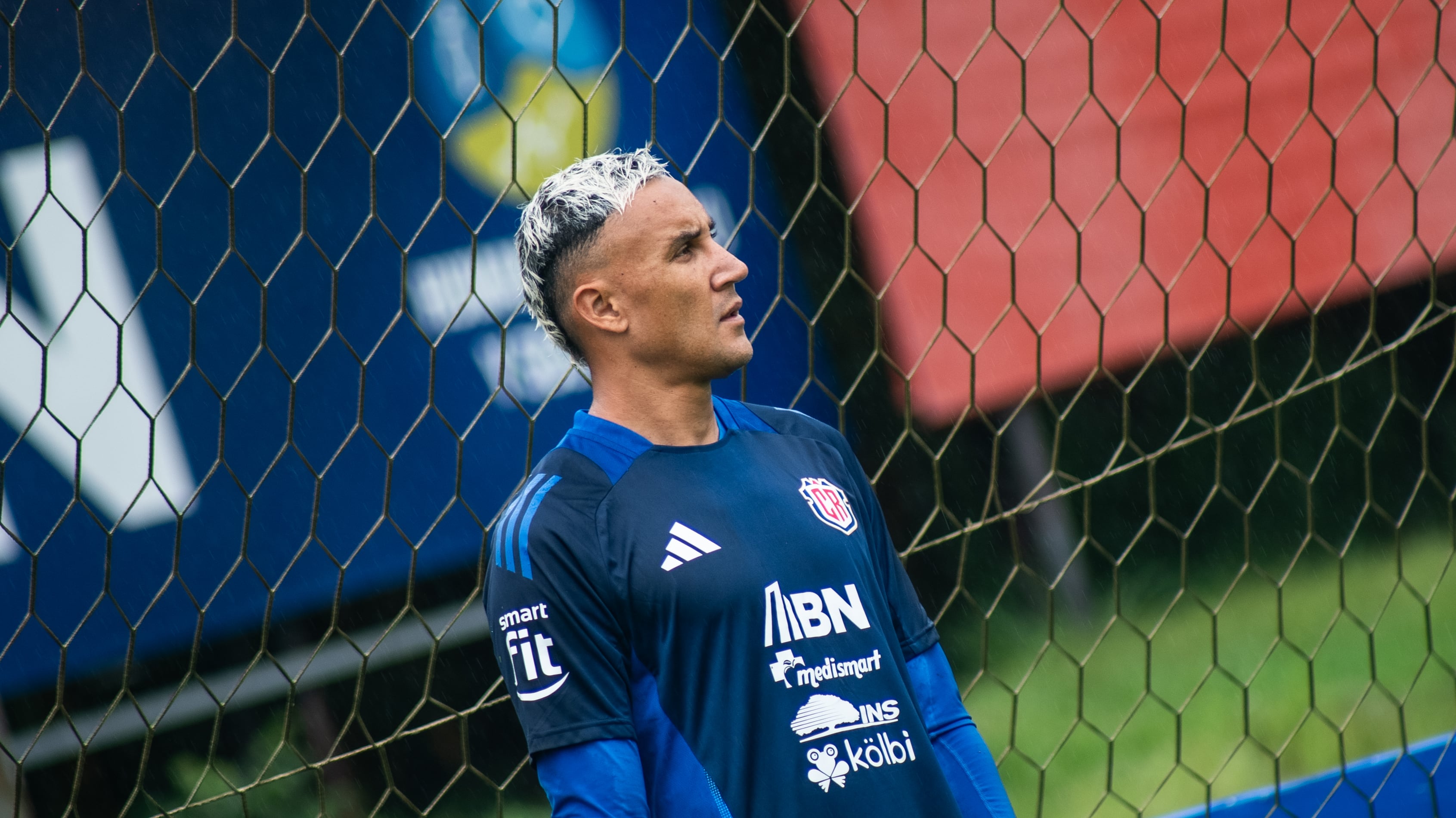 Keylor Navas entrenó este martes con la Selección de Costa Rica. Foto: prensa FCRF