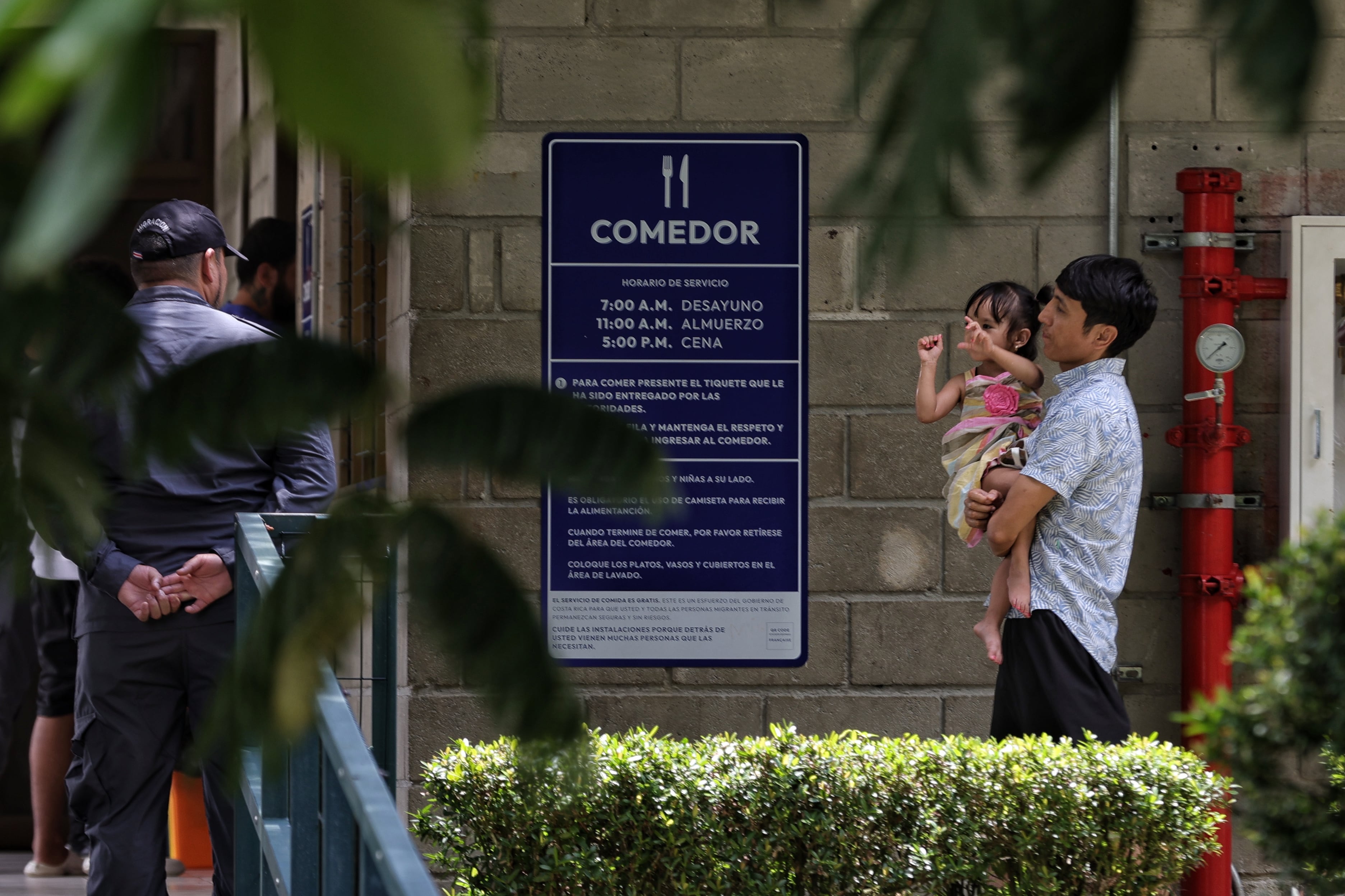 Migrantes en condición de tránsito en el CATEM zona sur Corredores / Fotografía: John Durán