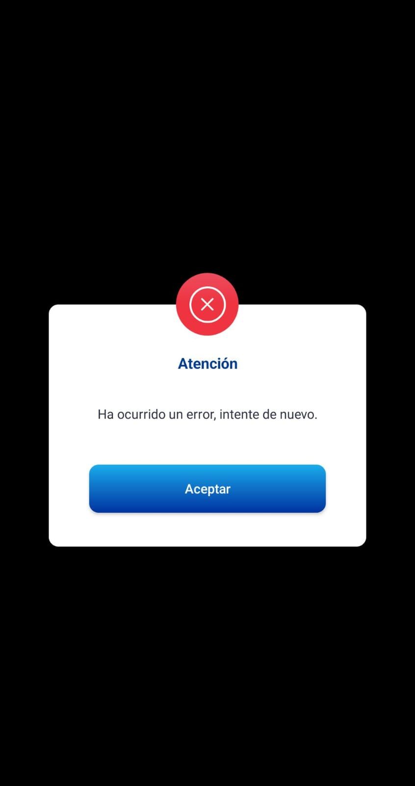 Este es el mensaje con el que se encontraron muchos usuarios del BCR