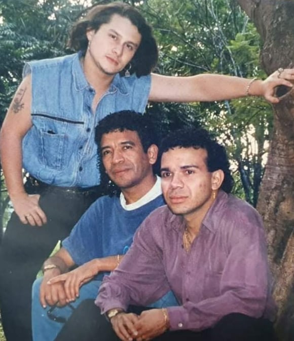 Iván Bolaños, "El duende", cantante nacional.