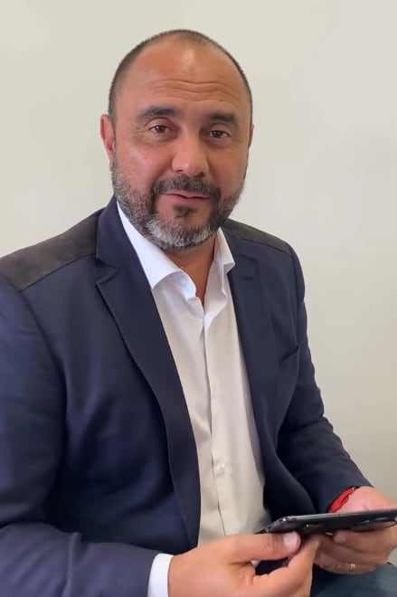 Kristian Mora, periodista deportivo y dueño del programa Fútbol por dentro, que se transmite por Tigo Sports.