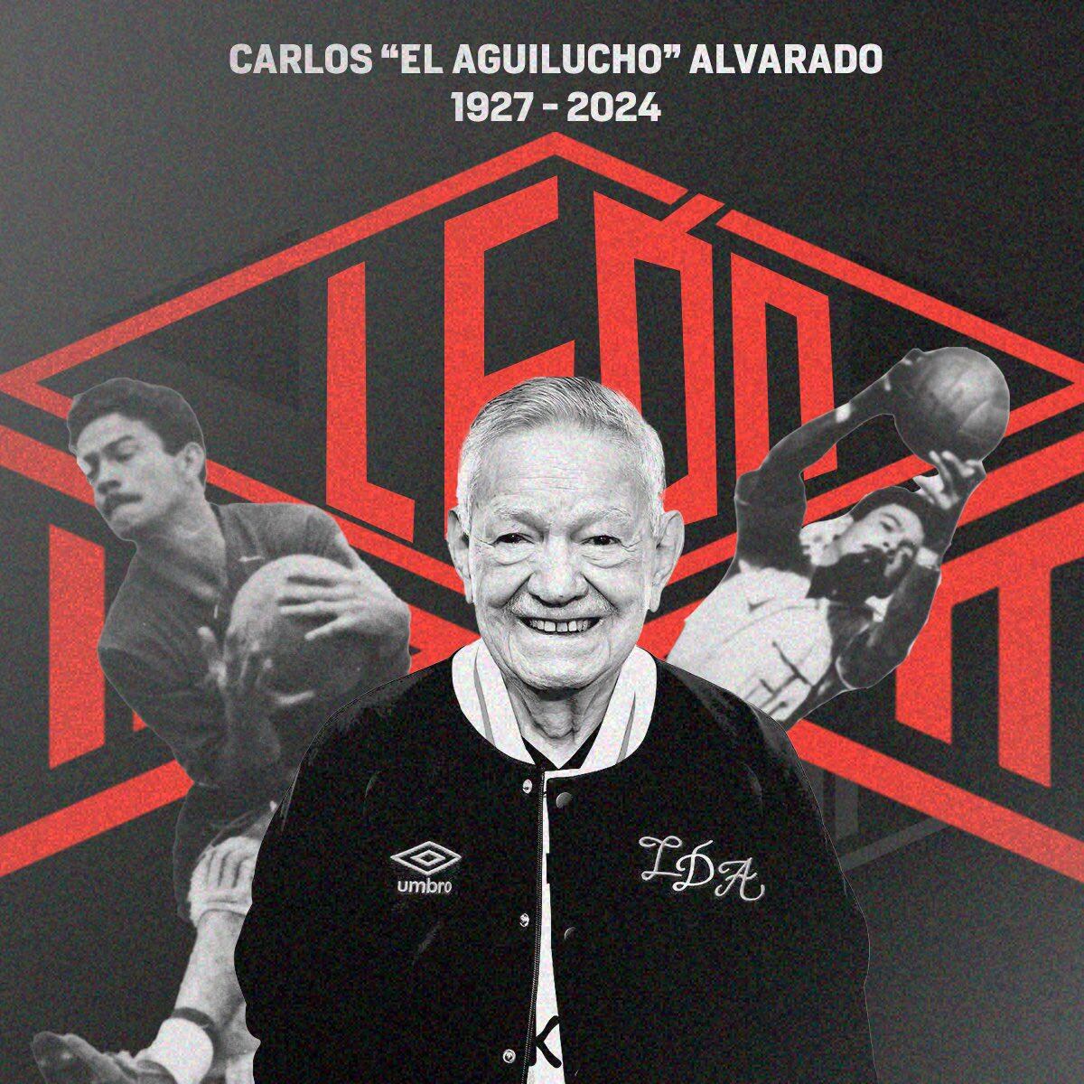 Carlos "Aguilucho" Alvarado fue una figura icónica de Liga Deportiva Alajuelense.