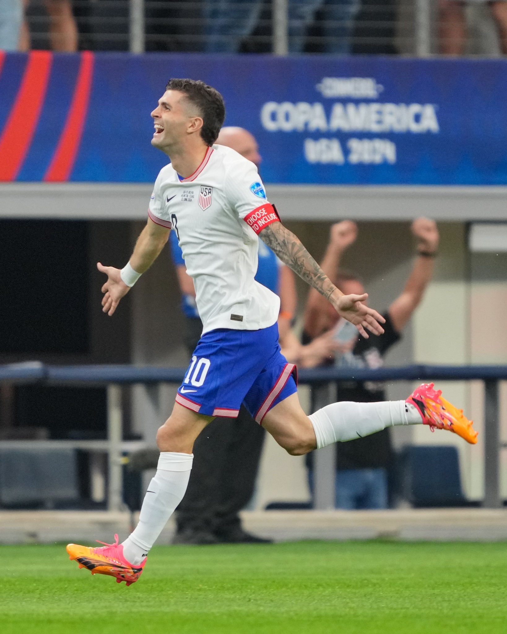 Pulisic fue la figura de Estados Unidos, el volante brilló frente a Bolivia. Fotografía: Federación Estadounidense de Fútbol