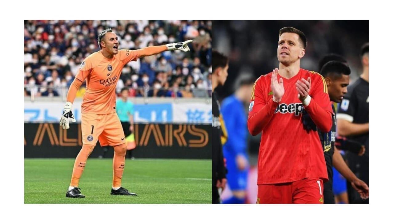 Keylor Navas y Wojciech Szczęsny están en la mira del FC Barcelona