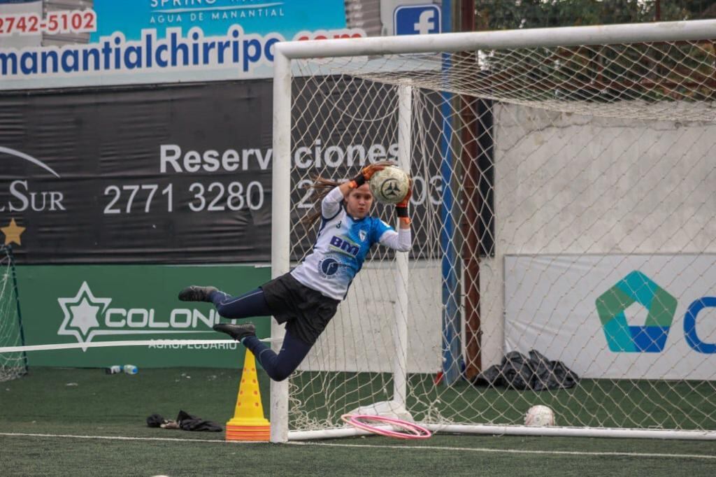 Eva Hidalgo, portera de Suva Sports