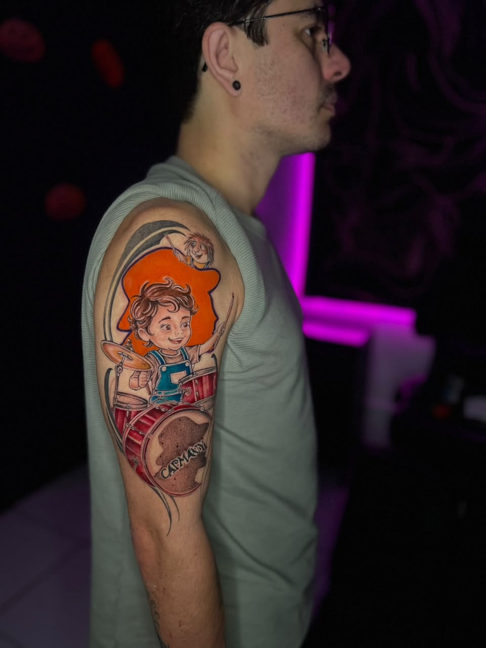 Este es el tatuaje más grande y más especial que se ha hecho Pedro Capmany.