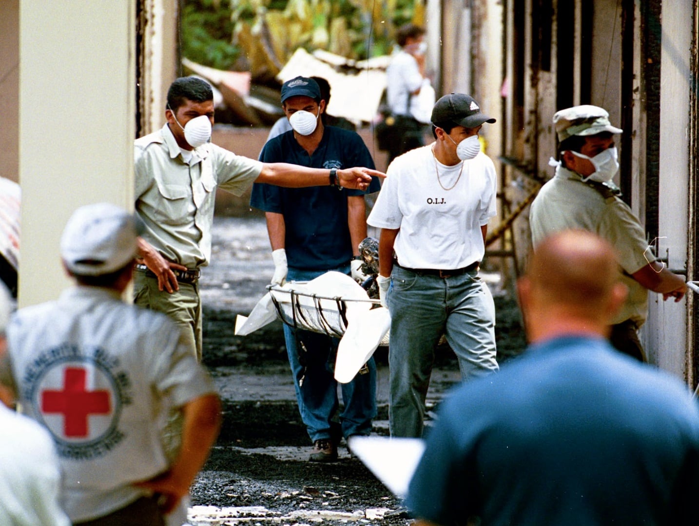 Incendio en hogar de ancianos Tilarán ocurrido en el 2000.