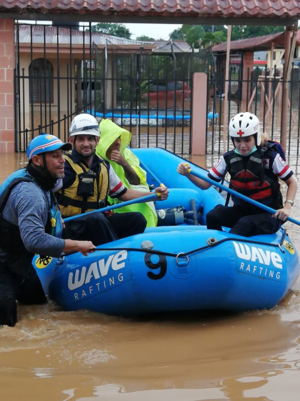 Inundaciones en la zona norte del país. Foto Edgar Chinchilla.