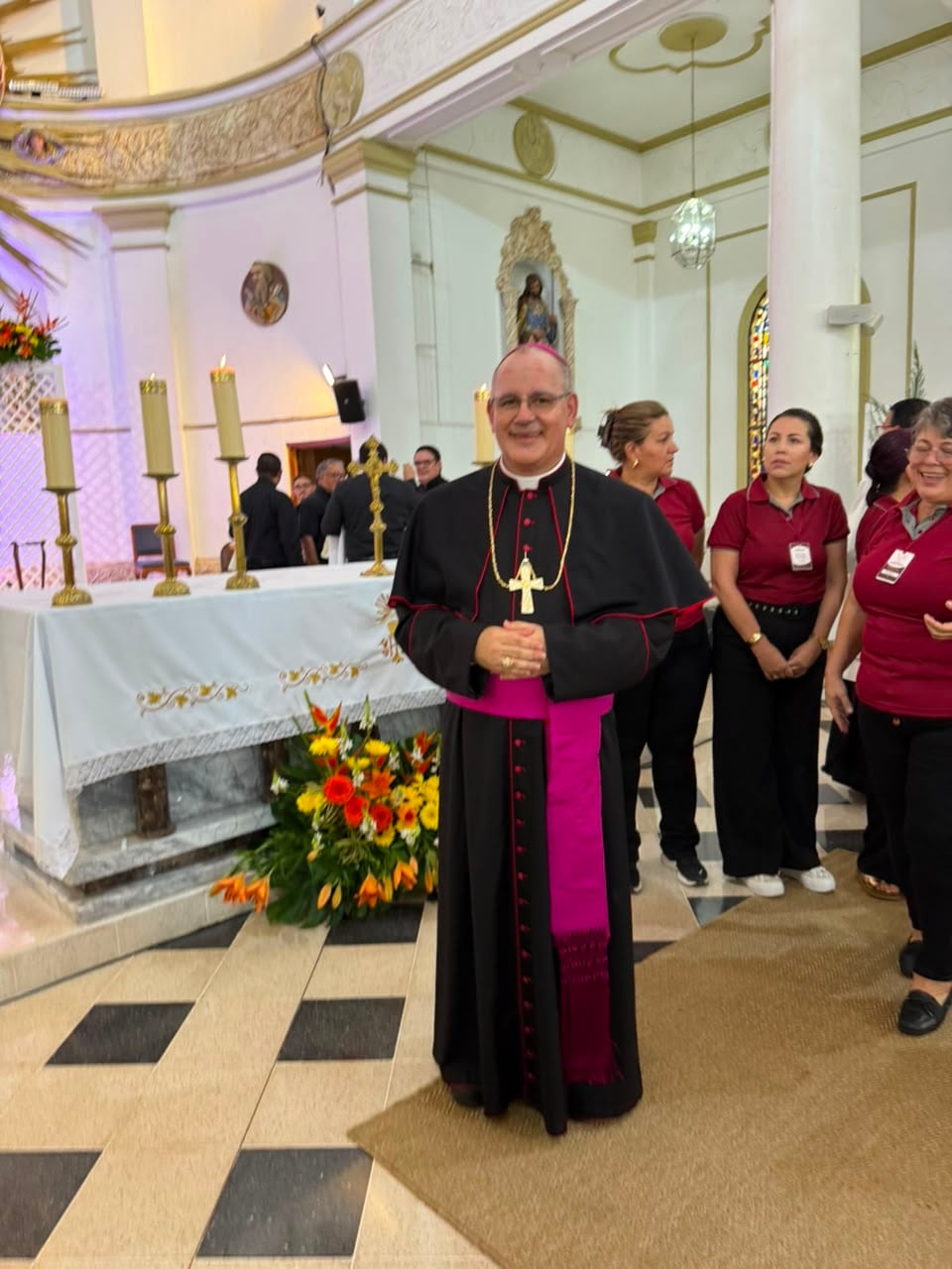 Monseñor Elímar Carvajal fue ordenado obispo de Puntarenas el 6 de agosto del 2026 en la parroquia Espíritu Santo de Esparza
