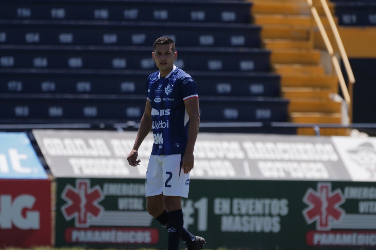 Randall Cordero, jugador del Club Sport Cartaginés.