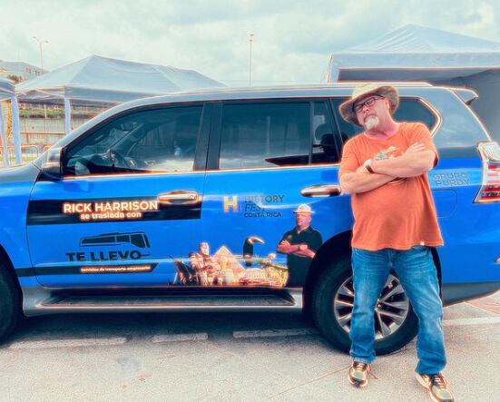 El History Fest en Costa Rica, con la presencia de Rick Harrison, se llevará a cabo el sábado 18 de noviembre en el City Mall de Alajuela. Foto: @rick_harrison