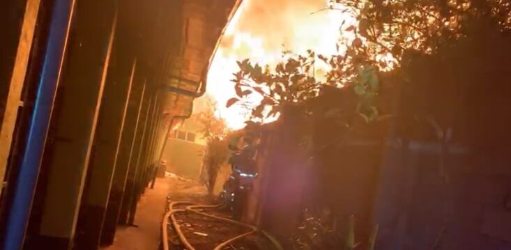 incendio fábrica tarimas