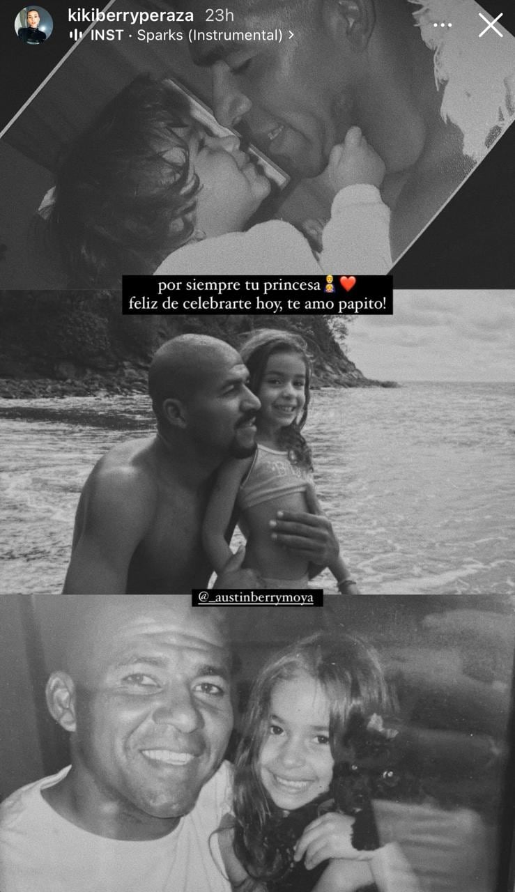 Kianny Berry, hija de Glenda Peraza y Austin Berry