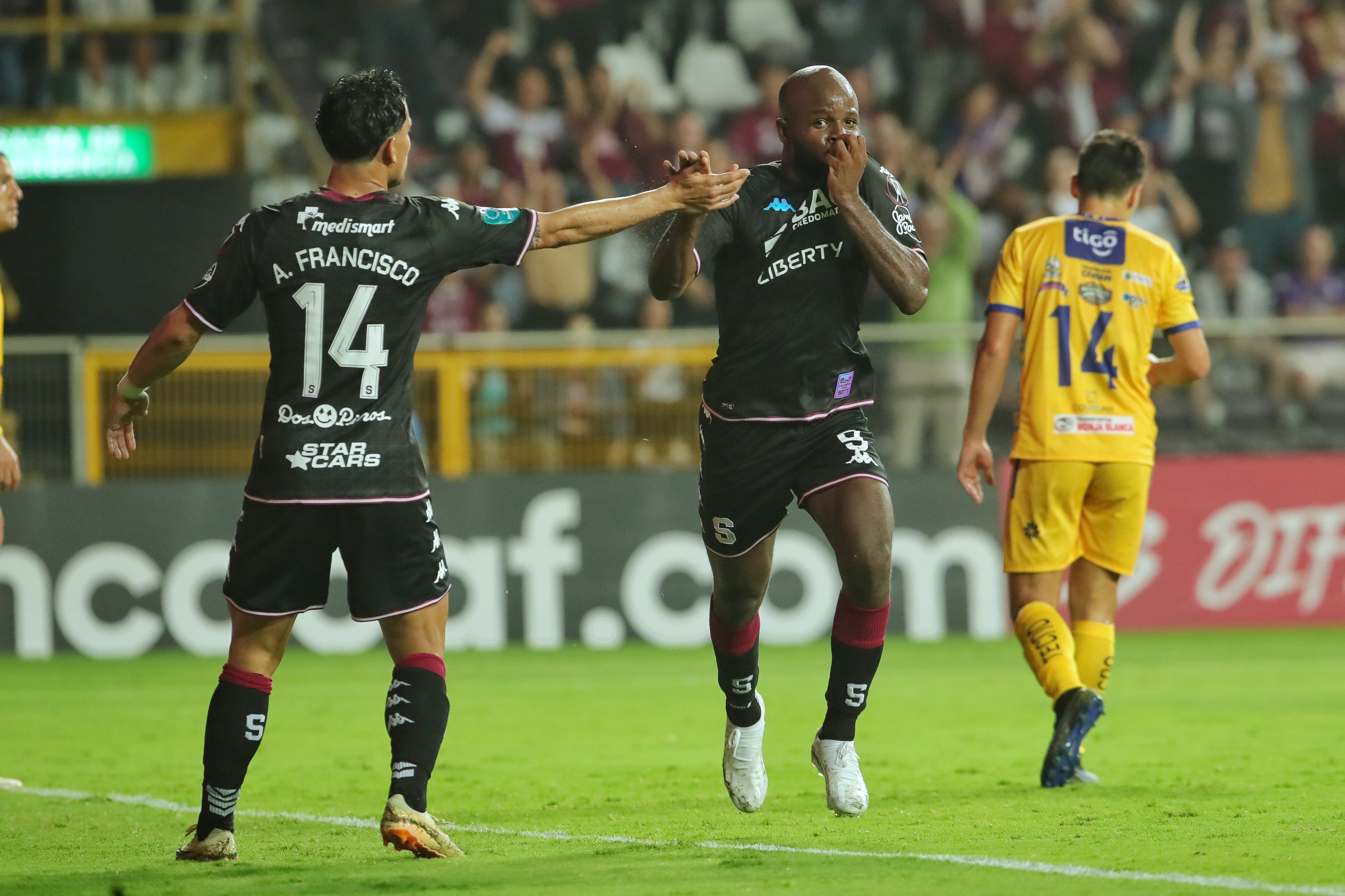 29/08/2023/ Juego entre Deportivo Saprissa vs Cobán Imperial por CONCACAF / foto John Durán