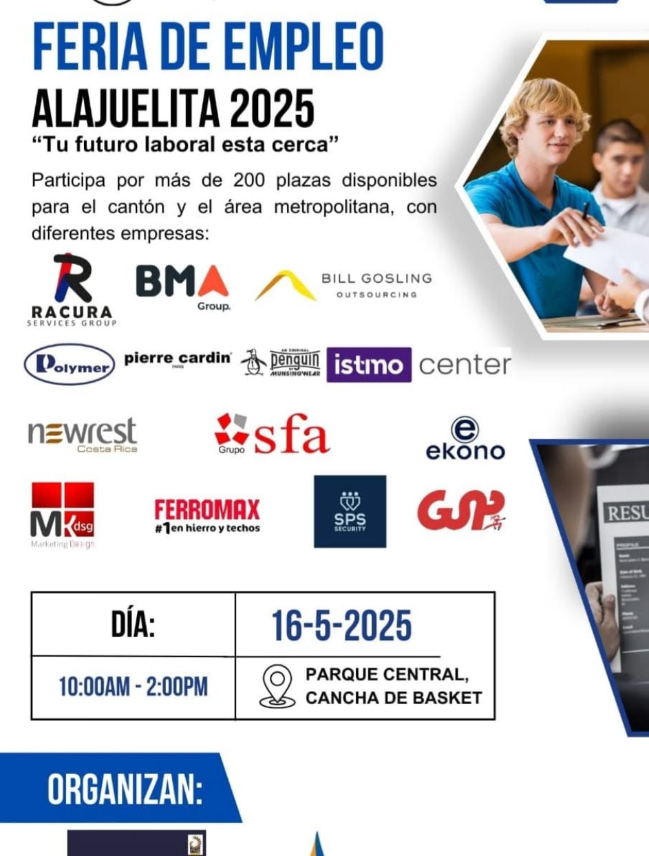 feria de empleo en Alajuelita