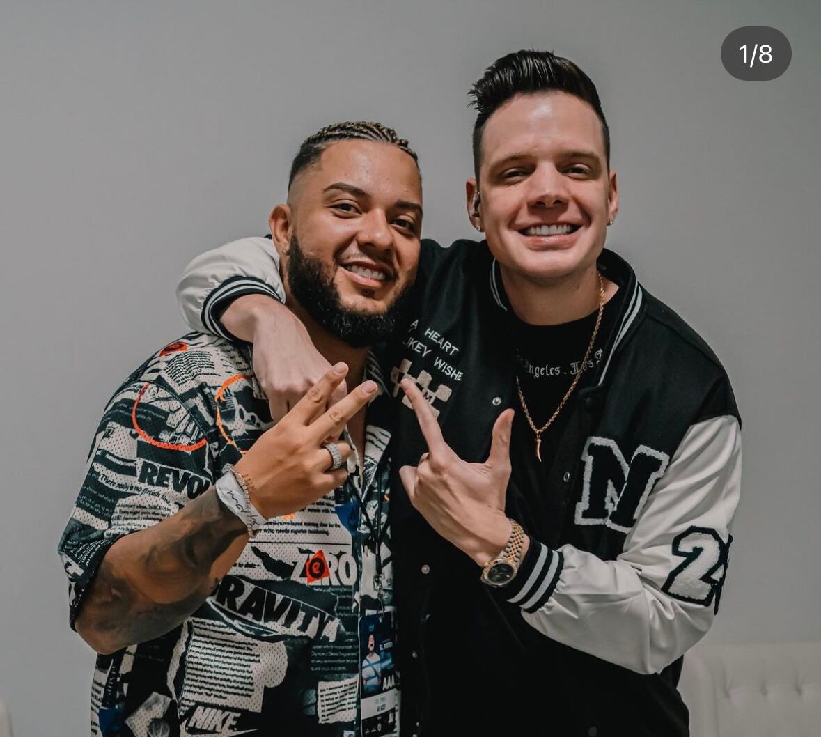 El show de Marko fue en Belén y el Dari fue animador del evento