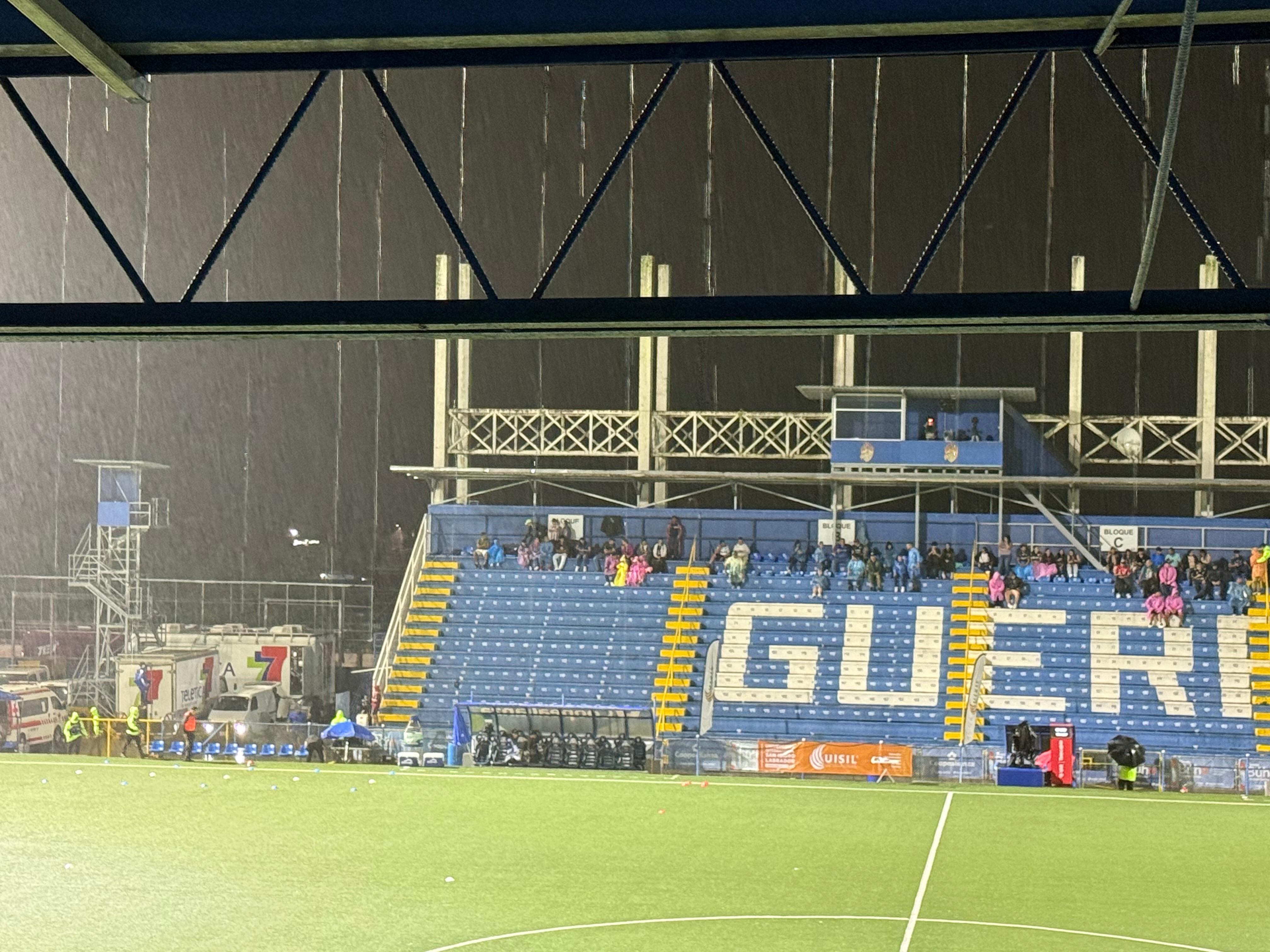 Aguacero en Pérez Zeledón, vs Saprissa, previo