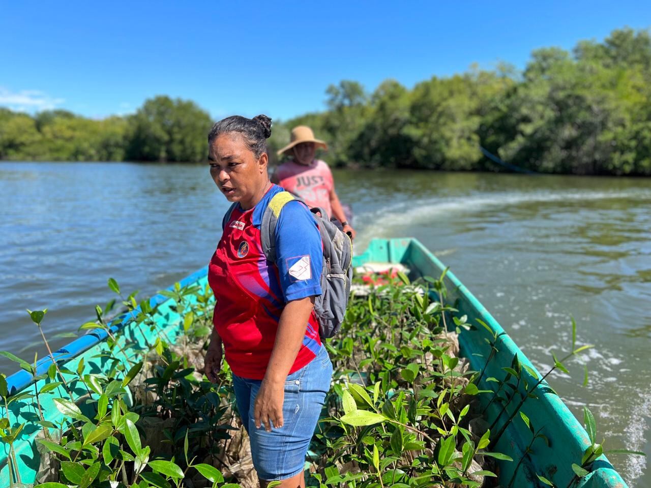 Un grupo de mujeres pescadoras recibirán un reconocimiento de la importante marca de ropa Pierre Cardin. Cortesía.