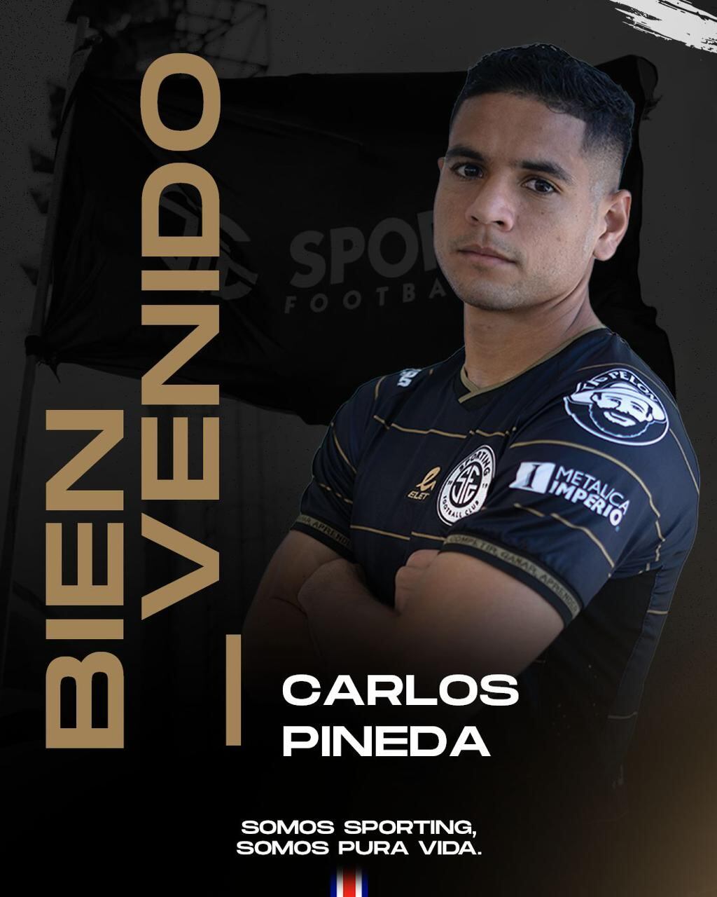 Carlos Pineda, Sporting