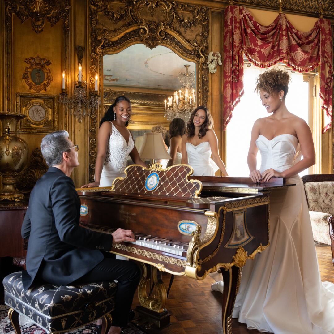 Los diseños de Randy Fenoli están disponibles tanto para compra como para alquiler