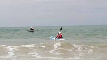 Hombre que estaba frente al mar fue protagonista de una trágica escena