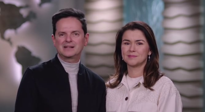 Danilo Montero y su esposa Gloriana presenciaron un tiroteo el domingo anterior.