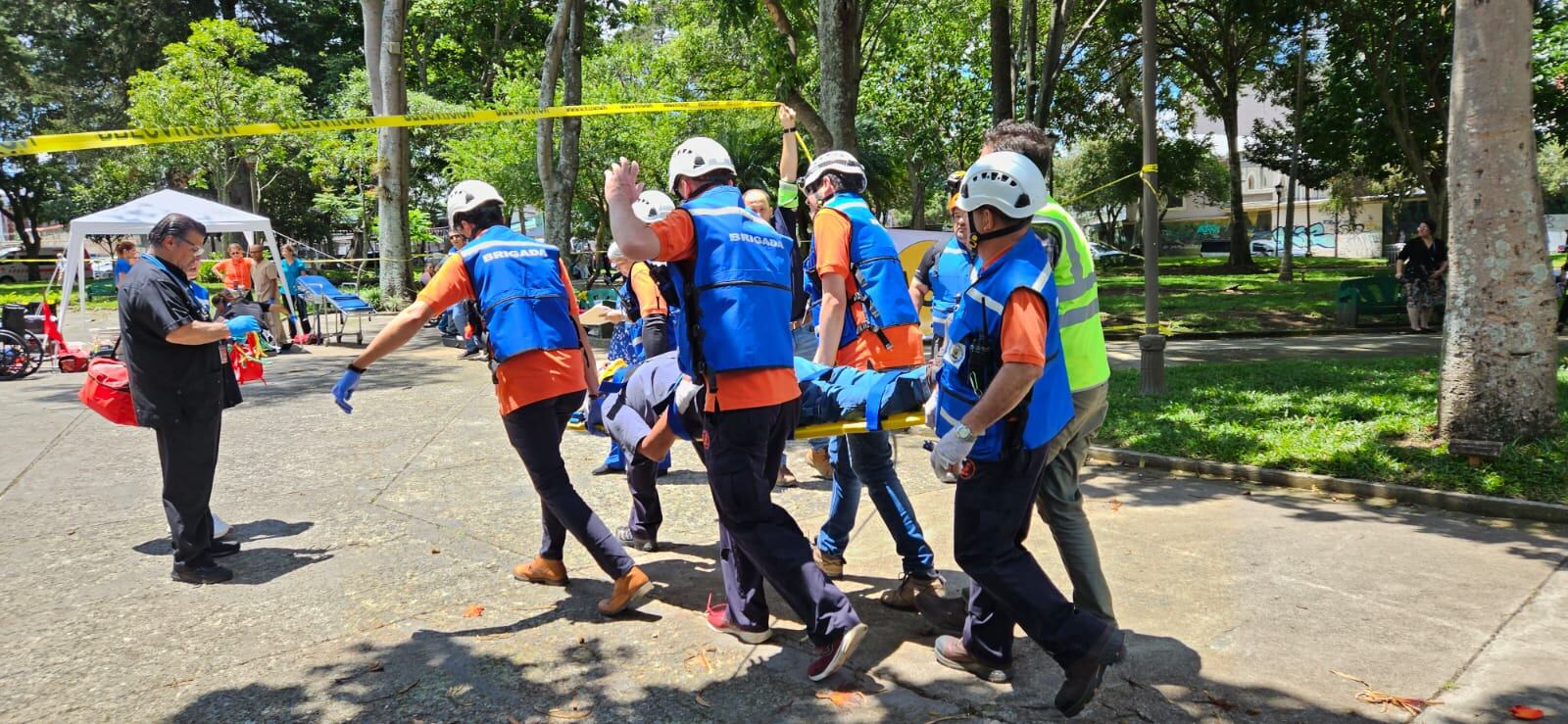 Así estuvo el simulacro de evacuación en la Asamblea Legislativa