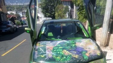 ¡Hulk anda suelto en Costa Rica! Así es el Elantra tuneado que causa sensación