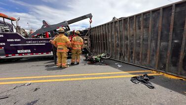 Video muestra cómo ocurrió el aparatoso accidente en la ruta 32