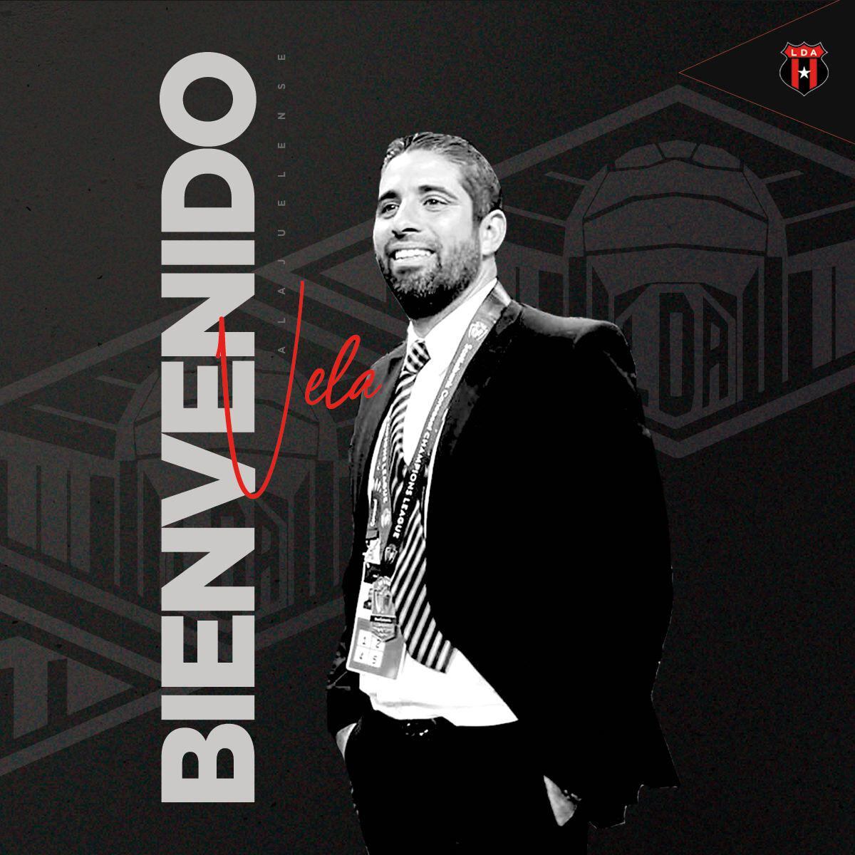 Carlos Vela, nuevo gerente deportivo de Alajuelense.