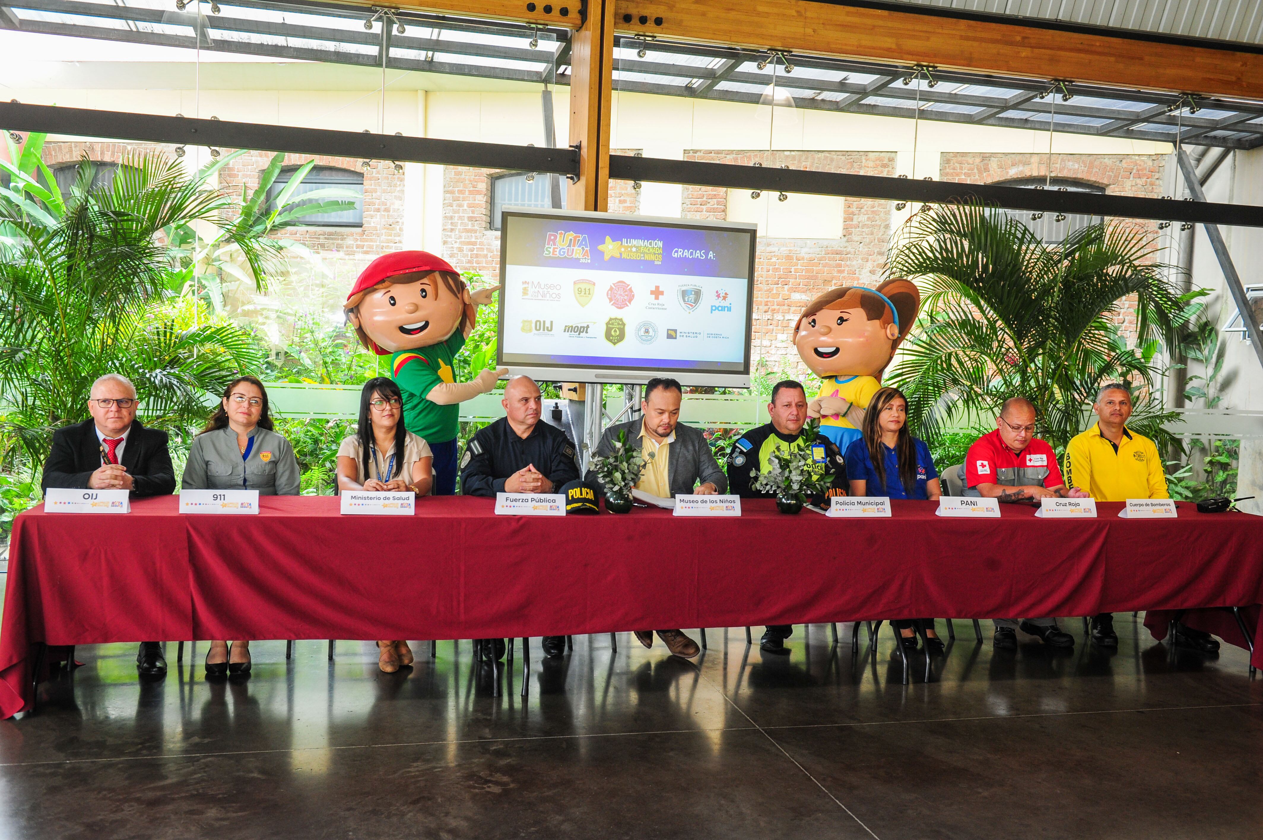 Conferencia de prensa Iluminación Fachada del Museo de los Niños.